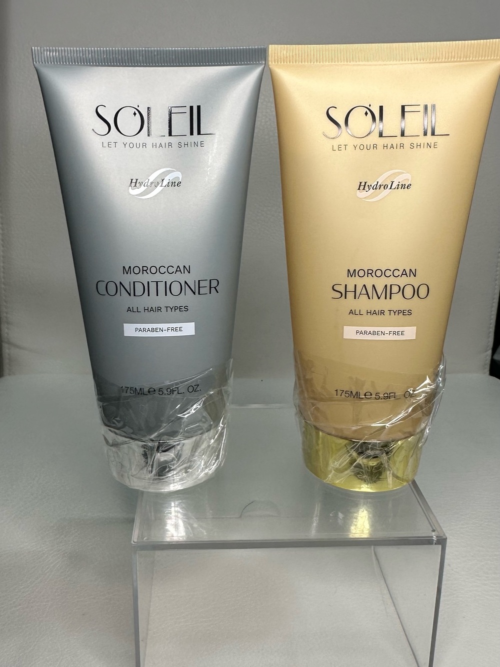 Moroccan Shampoo and Conditioner - Silver (HydroLine)